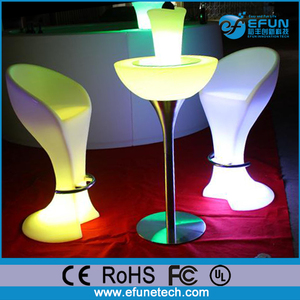Fuente de alimentación batería muebles brillantes, llevó la luz del <span class=keywords><strong>bar</strong></span> y mesa de comedor para <span class=keywords><strong>el</strong></span> restaurante - Product Image 1