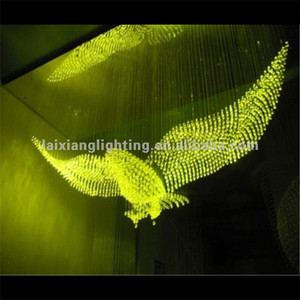 โคมไฟคริสตัล LED 8สีโคมไฟระย้าคริสตัล LED แสงน<span class=keywords><strong>ก</strong></span>3D - Product Image 5