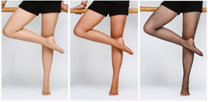 Collants de danse bon marché pour la pratique du ballet, de la danse latine et de la danse de salon, en nylon et élasthanne, collants en résille pour filles - Product Image 4