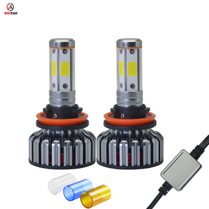 Weiyao h8 h9 faro led de coche de 8000lm 96 W <span class=keywords><strong>4</strong></span> lado h11 llevó la luz del coche al <span class=keywords><strong>por</strong></span> mayor - Product Image 1