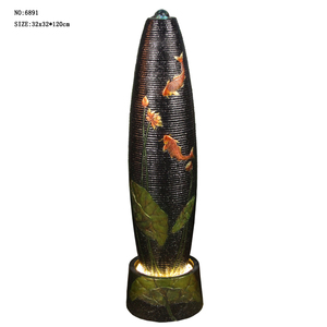 <span class=keywords><strong>Fuente</strong></span> de Agua Decorativa <span class=keywords><strong>Grande</strong></span> en Forma de Bala para <span class=keywords><strong>Restaurante</strong></span> - Product Image 2
