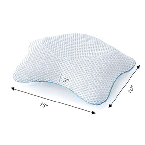 Coussin de bain antidérapant pour la <span class=keywords><strong>baignoire</strong></span> Spa E120, oreiller de bain à 6 ventouses, confortable, <span class=keywords><strong>repose</strong></span>-tête, soutien des épaules et du dos, nouveau - Product Image 3