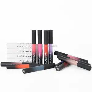 Handaiyan 12 Kleuren Romantische Schoonheid Cosmetische Matte Lippenstift Waterdichte Vloeibare Lipstick Naakt Langdurige Lipgloss