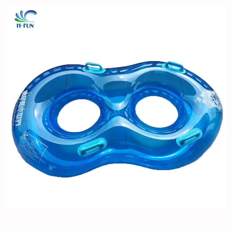 Transparent PVC flotadores para piscina tubo 48 Inch Inflatable Tube for Water Park Float