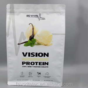 Caramelo del grado alimenticio suero helado <span class=keywords><strong>en</strong></span> <span class=keywords><strong>polvo</strong></span> bolsa de fondo plano cuadrado - Product Image 1