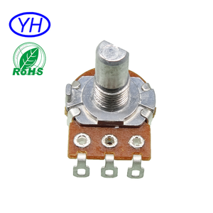 Muestras Gratis de Potenciómetros de Película de Carbón de 20K, 50K, 100K y 220K para Pedal, Potenciómetro de Control de Volumen Único con Pines para Soldar - Product Image 4