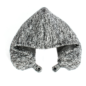 Nouveauté <span class=keywords><strong>Oreiller</strong></span> <span class=keywords><strong>de</strong></span> <span class=keywords><strong>voyage</strong></span> en mousse à mémoire <span class=keywords><strong>de</strong></span> forme 100% polyester avec <span class=keywords><strong>mini</strong></span> capuche et soutien du cou - Product Image 2
