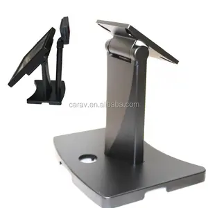 Pos Machine Dual Screen Stand Pos Pc Vesa Mount Metalen Stand Met Pole Display