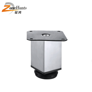 फर्नीचर हार्डवेयर फिटिंग समायोज्य पैर आधुनिक सजावटी क्रोम कैबिनेट पैर एल्यूमीनियम बाहर निकालना धातु फर्नीचर पैर - Product Image 6