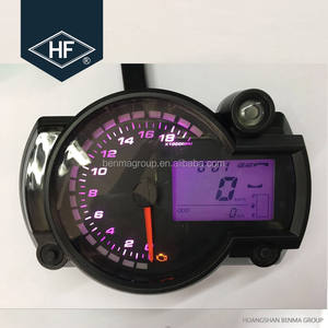 Nuevo Velocímetro Universal Digital LED de 7 Colores Ajustables CB400 para Motocicleta/Motocross/Moto de Cross - Product Image 5