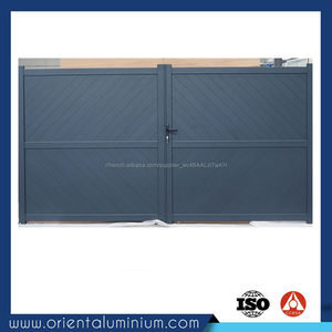 Portail aluminium <span class=keywords><strong>Double</strong></span> <span class=keywords><strong>Battants</strong></span> - Product Image 1