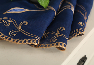 Ready Made Doppio Strato di Ricamo Floreale <span class=keywords><strong>Tende</strong></span> per Windows Tasca Asta di Tenda di Trasporto di <span class=keywords><strong>Tulle</strong></span> - Product Image 5