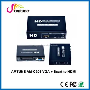 VGA + Scart a HDMI