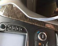 Veste scintillante en PVC, 3.0mm, fibre optique en forme de P, éclairage latéral pour jupe, décoration de voiture