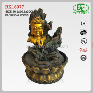 Resina <span class=keywords><strong>Buda</strong></span> de fuentes <span class=keywords><strong>con</strong></span> luz - Product Image 2
