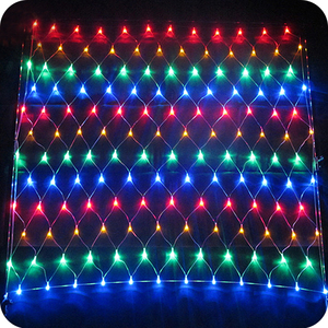 Mát trắng <span class=keywords><strong>LED</strong></span> <span class=keywords><strong>Net</strong></span> đèn cho bên ngoài trời trang trí DMX thông minh PVC Cổ Tích đèn với IP65 đánh giá phát ra màu sắc màu đỏ màu xanh lá cây - Product Image 4