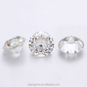 Moissanita de 1 quilate, corte europeo antiguo, forma redonda, diamantes de moissanita de buena calidad - Product Image 2