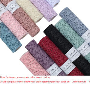 Shinewrap מעגל פוליאסטר חלולה לחמניות משובחים עגולים מרקם חלול אריזת מתנה עבור פרח - Product Image 2