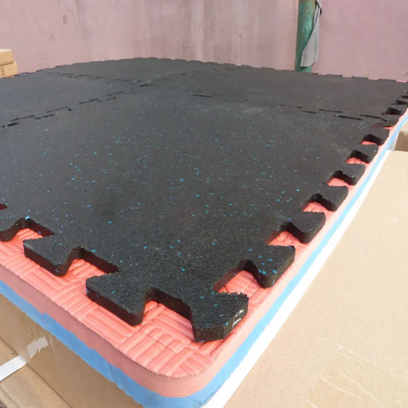 Factory Customized Anti Vibration Shock Absorber EPDM Speckles Rubber Mats Flooring for Gym