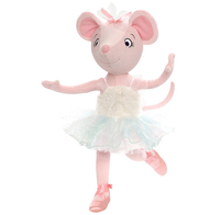 Usine BSCI de Shenzhen, adorable poupée en tissu de ballet personnalisée, poupée en peluche, poupée ballerine pour fille