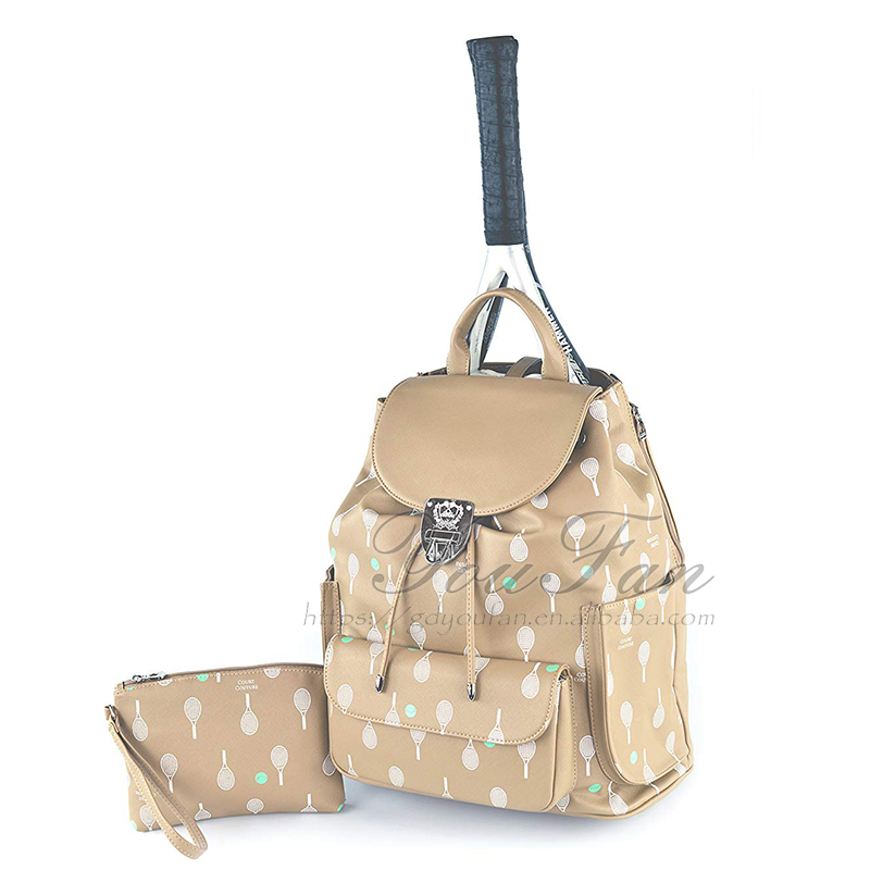 Кожаная теннисная сумка Премиум-качества