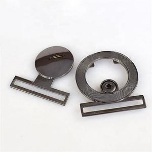 Meetee AP267 50mm सजावटी कोट बटन सामान मिश्र धातु दौर बेल्ट बकसुआ महिलाओं के नीचे जैकेट के लिए DIY कपड़े कुंडी बटन - Product Image 6