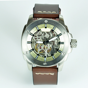 Reloj de Pulsera de Cuero Automático Original de Diseñador Famoso de Alta Calidad para Hombre, Reloj de Vestir Elegante - Product Image 2