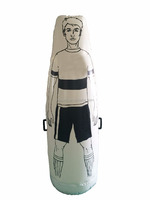 Mannequin de gardien de but de football gonflable durable, mannequin d'entraînement de gardien de but de football à vendre