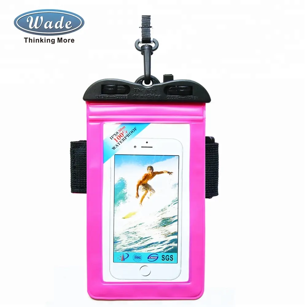 2021 Outdoor Universal Waterproof Phone pouch Pvc waterproof cell phone case dry bag for mobile with lanyard for i Phone 12 13