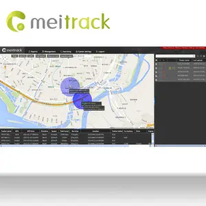 Meitrack google map, программное обеспечение для отслеживания посещаемости школы MS03