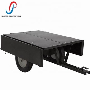 2019 Venta caliente, basura carro <span class=keywords><strong>remolque</strong></span> detrás de la cama plana ATV montar en la cortadora de césped Quad jardín punta <span class=keywords><strong>remolque</strong></span> con capacidad de carga 500 KG - Product Image 4