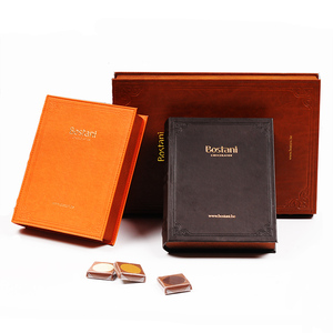 Bán buôn nhà máy tùy chỉnh rắn bằng gỗ PU da bao bì đóng cửa từ lưu trữ trang trí cuốn sách hình hộp với Saber giấy chứng nhận - Product Image 4