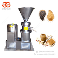 Moulin colloïdal industriel pour la fabrication de houmous, de beurre de cacahuètes, de beurre de noix, de pâte de dattes, machine à broyer les arachides