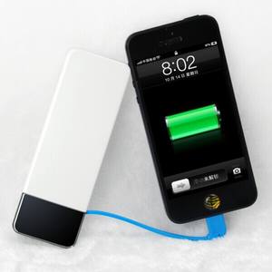Banco de la energía 5000mah delgada con cable para 5s <span class=keywords><strong>i</strong></span> Phone5 - Product Image 1