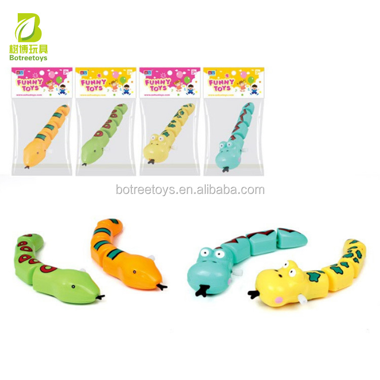 Pop Snake Wind Up Toys Plastic Cute Clockwork Toy for Kids