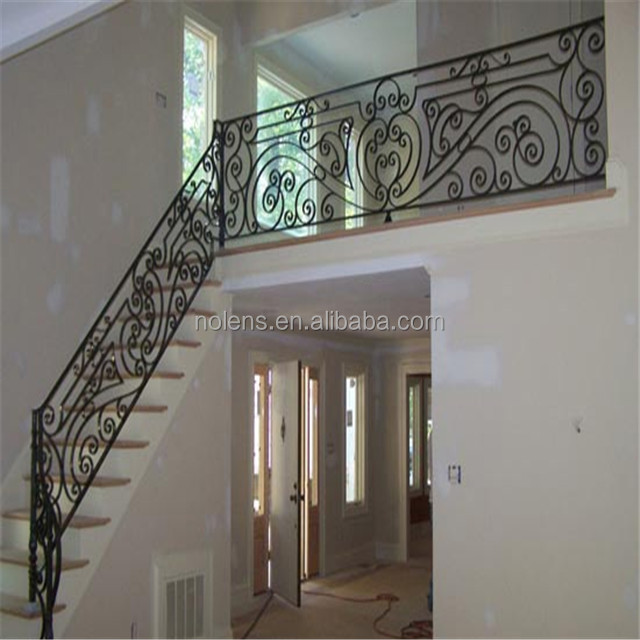 Кованые железные лестничные перила/сборные металлические лестничные перила