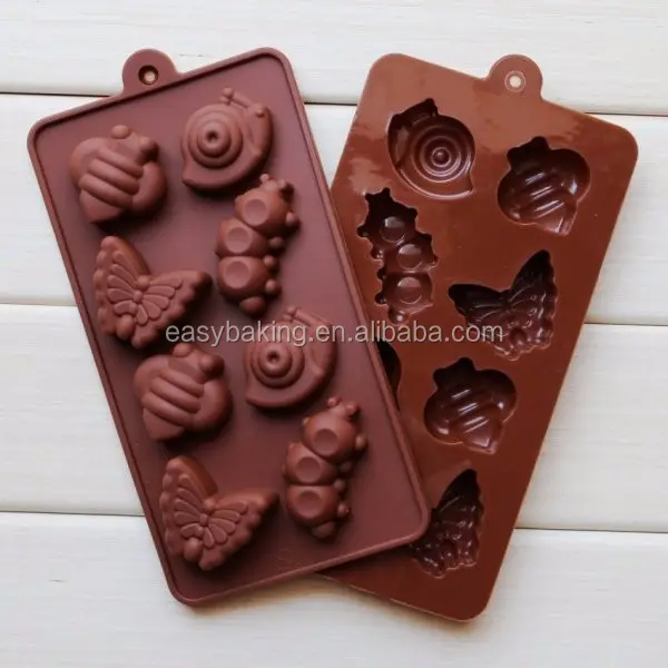 Sıcak satış Custom Made silikon çikolata kalıp çin