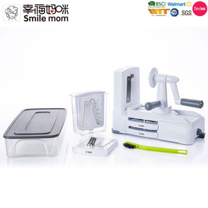 Dễ Dàng Sử Dụng Công Cụ Xoắn Ốc Đa Lưỡi Cắt Lát Rau Cải Tiến Dụng Cụ Nhà Bếp Dụng Cụ Nhà Bếp - Product Image 2