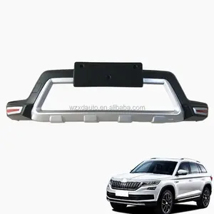 Baru kedatangan wenzhou xiandong auto bagian BUMPER GUARD DEPAN BUMPER BELAKANG MOBIL AUTO AKSESORIS mobil bumper protector UNTUK KODIAQ 2017