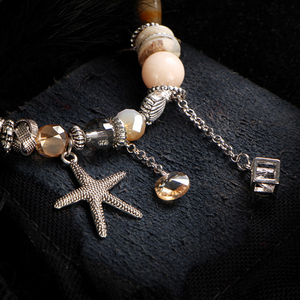 Color Starfish pulseras <span class=keywords><strong>Bohemia</strong></span> pulseras de <span class=keywords><strong>cristal</strong></span> para las mujeres - Product Image 6