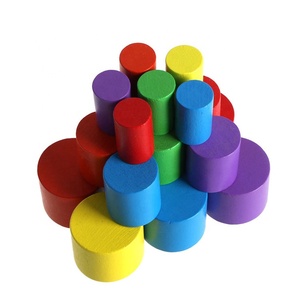Los niños educativos de madera de juguete de equilibrio bloques de barco juego azul de madera juguete de equilibrio de luna de Juguetes - Product Image 5