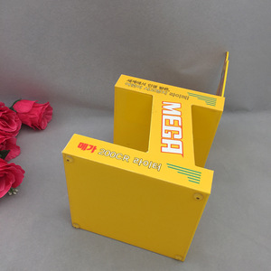 Caja de acrílico OEM/ODM para iluminación de mesa, accesorio <span class=keywords><strong>personalizado</strong></span> de fábrica, color amarillo, 3mm - Product Image 6