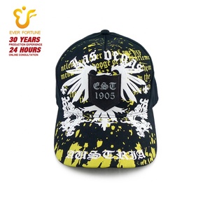 Sıcak satış moda özel işlemeli beyzbol şapkası yama logosu puf baskı sıkıntılı kap Hip Hop ayarlanabilir Unisex serin - Product Image 3