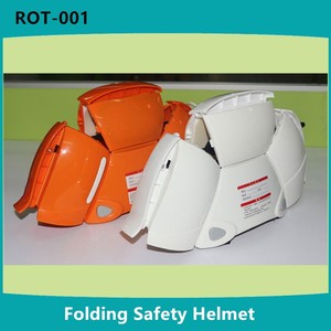 安全ハードハット防災用折りたたみヘルメットポータブル簡単折りたたみ/展開小ボリューム - Product Image 5