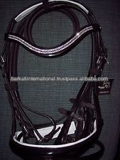 Bride de cheval en cuir équestre. - Product Image 2