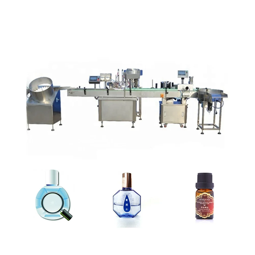 JB-Y2 automatic eye drop filling nail polish perfume bottle filling capping machine