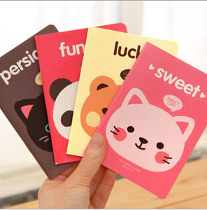 Di alta Qualità Magistà di Scuola Materiale Escolar Cartoni Animati Animali Copertura Della Testa di Kawaii di Cancelleria Notebook - Product Image 6