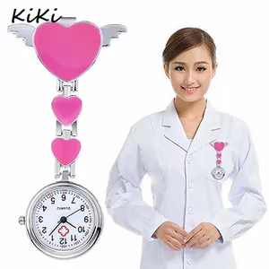 <span class=keywords><strong>Montre</strong></span> de poche en Quartz <span class=keywords><strong>pour</strong></span> infirmières <span class=keywords><strong>pour</strong></span> <span class=keywords><strong>femme</strong></span>, à pince, mignon, cœur, amour, à la mode, 2018 - Product Image 1