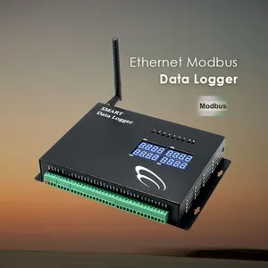 Registrador de datos Modbus Ethernet, contador de pulsos de agua, registrador de datos gprs