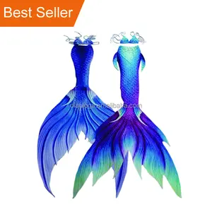 New design 3 pieces kids mermaid tail swimming wear suit baby girl bikini fancy dressing with great price